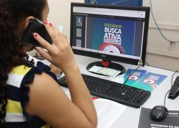 Busca Ativa: escolas da rede estadual mobilizam estudantes para o retorno às aulas presenciais, em Manaus