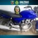Força Tática detém homem trafegando em motocicleta com restrição de roubo na zona leste
