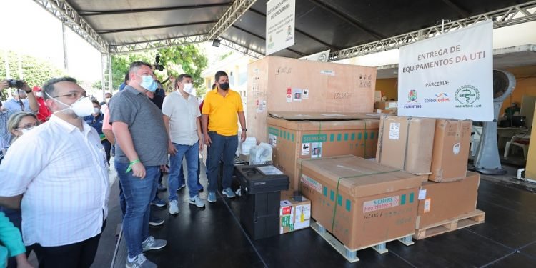 Governador Wilson Lima entrega tomógrafo e anuncia reforma do Hospital Jofre Cohen, em Parintins