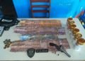 PMAM apreende adolescente com bebida alcoólica e arma de fogo e detém dono de bar, em Canutama