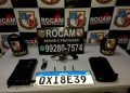 Rocam detém dois indivíduos e apreende cinco armas, drogas e munições