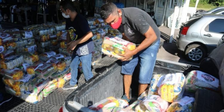 Sepror entrega cestas básicas a entidades socioassistenciais, em parceria com movimento Ação da Cidadania