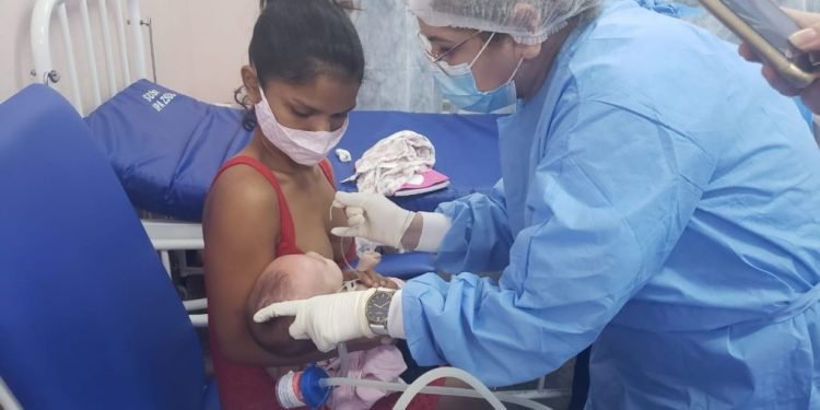 Profissionais do SPA Zona Sul são capacitados para realização do teste RT-PCR em menores de três anos