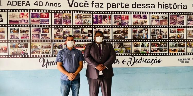 Vereador Ivo Neto visita a ADEFA para fortalecer os serviços ofertados pela instituição