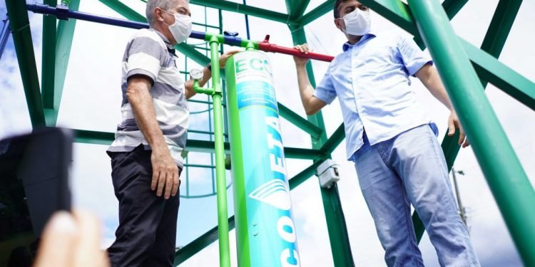 Governador Wilson Lima inaugura agência da Cosama e leva projeto ‘Água Boa’ para Nova Olinda do Norte