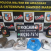 Rocam detém homem após tentativa de fuga em posse de drogas na zona sul