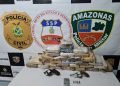 Ação Pronta Resposta prende homem com duas armas de fogo e cerca de 30 quilos de maconha
