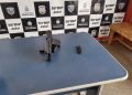 Em Jutaí, Polícia Militar detém homem por porte ilegal de arma de fogo e ameaça
