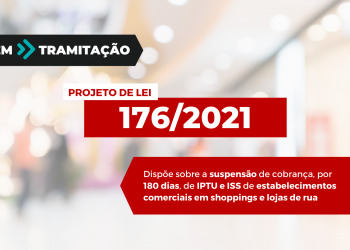 PL prevê suspensão da cobrança de IPTU e ISS para lojas de shopping e de rua por 180 dias