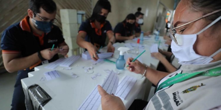 Atuação de servidores do Detran na ‘Vacina Amazonas’ garante fluidez no atendimento em Rio Preto da Eva