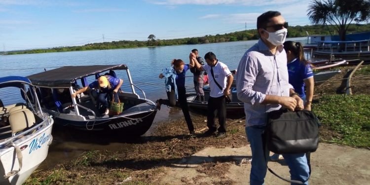 Comunidades de Nhamundá receberam ação da rede de proteção a crianças e adolescentes