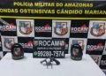 Polícia Militar detém um homem em posse de arma de fogo na zona sul