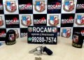 Rocam detém indivíduo na zona leste em posse ilegal de arma de fogo e munições