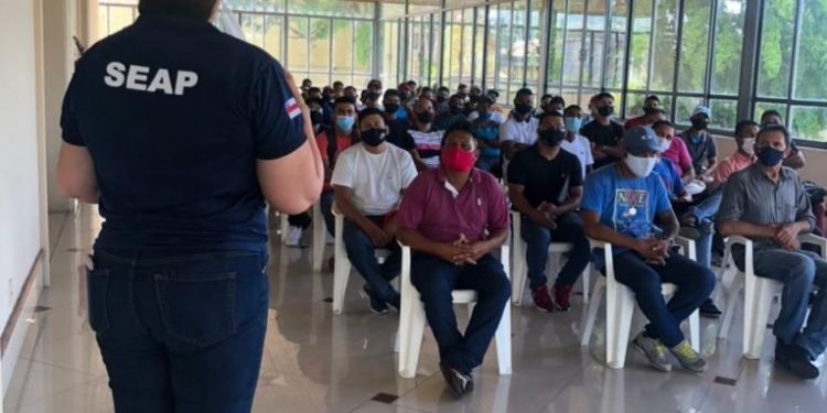 Apenados do regime aberto e semiaberto recebem orientações sobre nova frente de trabalho na Faar