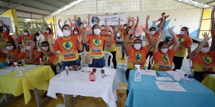 Campanha Vacina Amazonas atinge a meta de mil doses aplicadas em Itapiranga