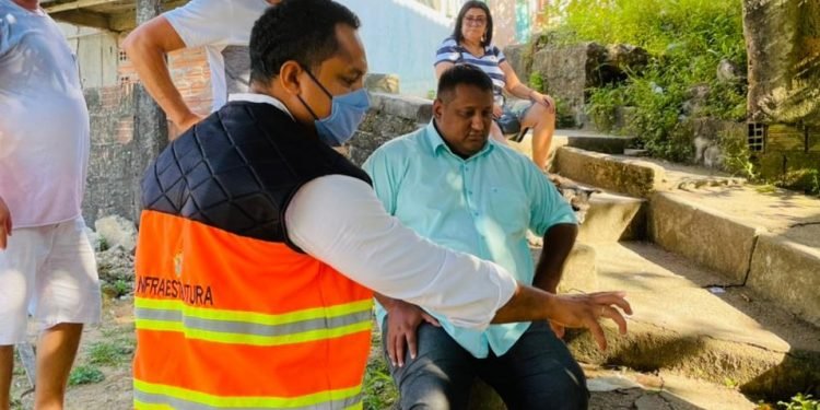 Seminf atende pedido de Ivo Neto e realiza obras estruturais em bairros da zona Sul