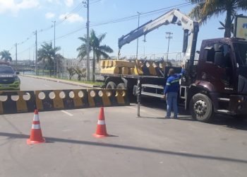 Prefeitura de Manaus libera trecho da Lourenço Braga, interditada devido alagações