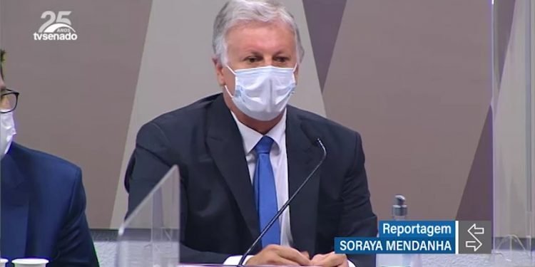 Vídeo: Airton Soligo diz à CPI que não tinha poder no Ministério da Saúde