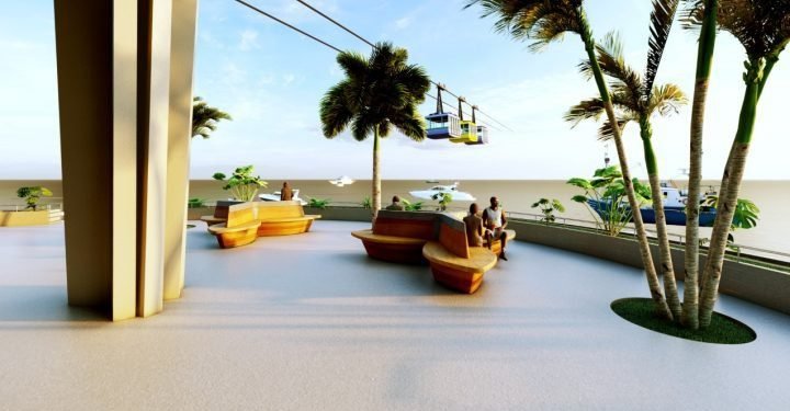 Teleférico urbano para Manaus terá função de modal de transporte e de atração turística no Centro