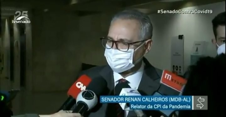 Vídeo: CPI da Pandemia: Renan diz que entregará seu relatório até o dia 22 de setembro