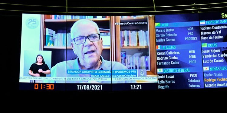 Oriovisto Guimarães é contra impeachment de ministros do STF