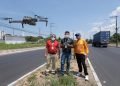 Drone faz voo no Distrito para produzir imagens, mapas e topografias de projetos urbanos para a Prefeitura de Manaus