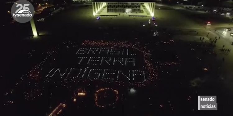 Vídeo: Índios pedem rejeição do projeto de marco temporal para terras indígenas