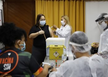 Fórum Azarias Menescal recebe a campanha interna de vacinação contra H1N1 nesta sexta-feira (20), último dia da ação de saúde organizada pela Sesis/TJAM