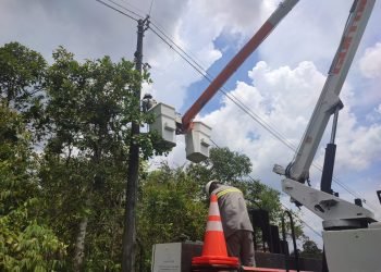 Comunidade Campo Belo comemora instalação de iluminação a Led, após pedido de David Reis