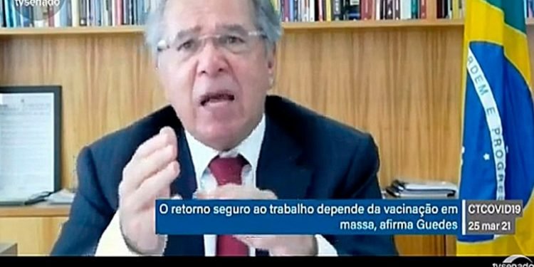 Comissão de acompanhamento da covid ouve Paulo Guedes nesta quinta-feira