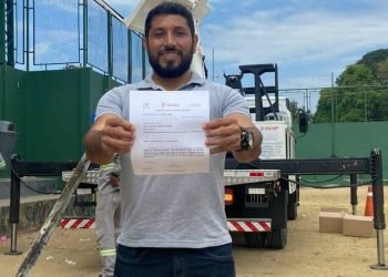 Complexo Esportivo Buracão recebe modernização de LED após pedido de Eduardo Assis