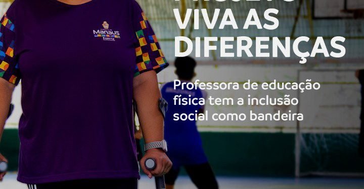 Professora de educação física tem a inclusão social como bandeira