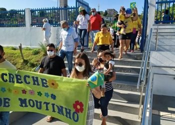 Creche da Prefeitura de Manaus promove momento cívico em alusão ao Dia da Independência do Brasil