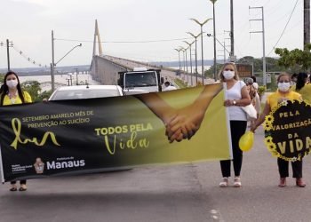 Ponte Jornalista Phelippe Daou recebe ação da prefeitura de valorização à vida