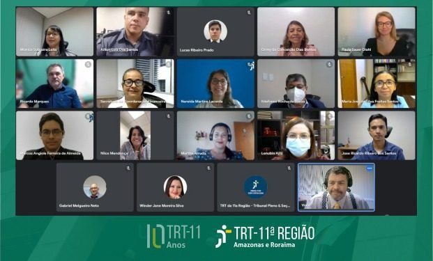 TRT-11 realiza terceira Reunião de Análise da Estratégia de 2021