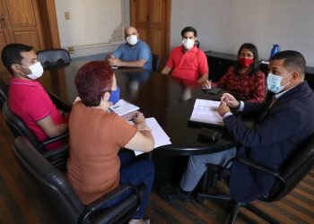 Técnicos do TJAM e da Sec reúnem-se para discutir detalhes da instalação e funcionamento do Museu do Judiciário do Amazonas