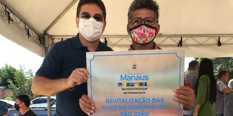 Jander Lobato participa de entrega de ruas revitalizadas na Comunidade São João