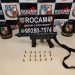 Em ações na capital, Rocam detém dois homens em posse de armas de fogo de grosso calibre