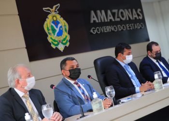 TJAM participa de reunião institucional na sede do Governo do Amazonas