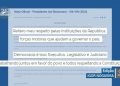 Vídeo: Bolsonaro divulga carta sobre suas manifestações no Dia da Independência; senadores repercutem