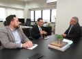 Corregedor-geral de Justiça recebe a visita institucional do novo superintendente da Polícia Federal