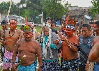 Em visita à Aldeia Paraná, presidente do STF diz que retomará julgamento sobre o marco temporal ainda neste semestre  
