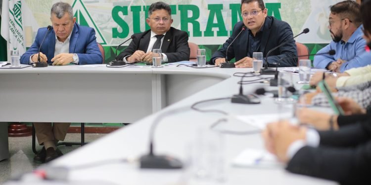 Secretário da Sedurb participa de reunião sobre regularização fundiária em Manaus e Rio Preto da Eva