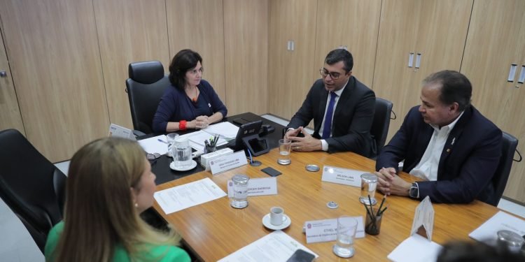 Em reunião com Wilson Lima, ministra da Saúde anuncia que campanha de vacinação contra Influenza 2024 será antecipada no Amazonas