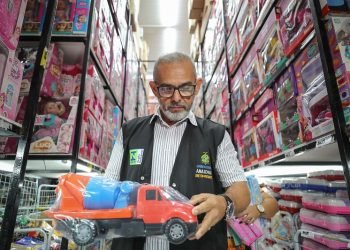 Mais de 11,2 mil brinquedos são verificados pelo Ipem-AM em Manaus e Região Metropolitana