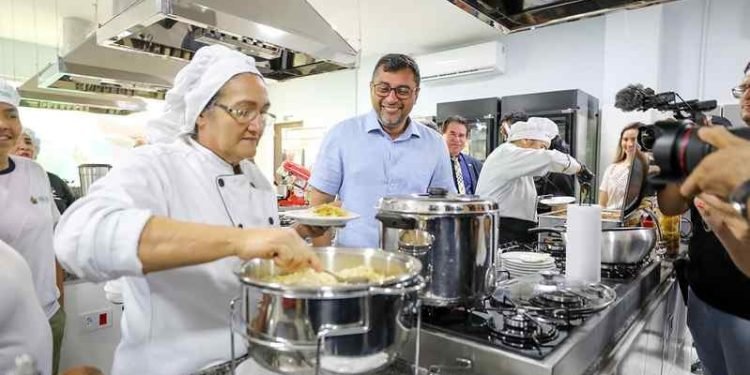 Wilson Lima inaugura primeira Escola de Educação Profissional e Tecnológica de Gastronomia do Amazonas