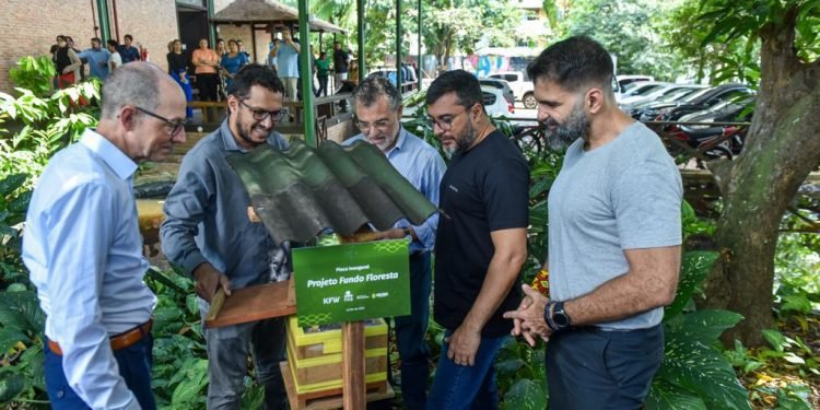 Combate ao desmatamento: Wilson Lima discute com banco alemão investimentos de R$ 78 milhões