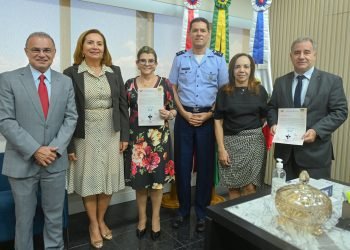 Comandante do VII COMAR anuncia a outorga da “Medalha Santos-Dumont” à desembargadora Nélia Caminha Jorge e ao desembargador Délcio Luis Santos