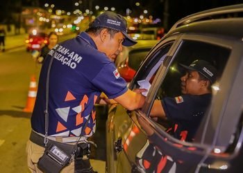 Detran Amazonas reforça fiscalização preventiva em Manaus