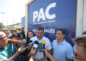 Wilson Lima inaugura unidade móvel do PAC em Maués, a segunda do Baixo Amazonas